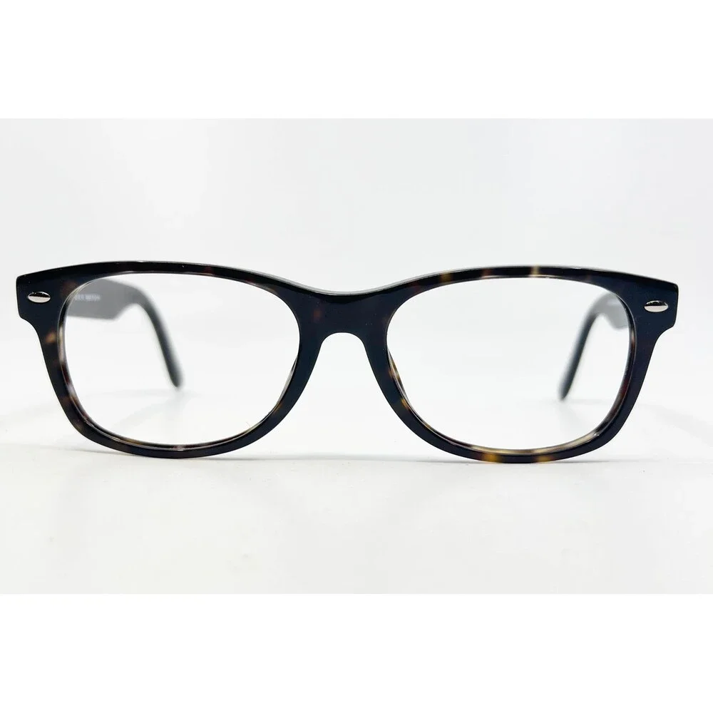 Brooks Brothers Eyeglasses Mens Brown Tortoise Shell Wayfarer 53-17-140